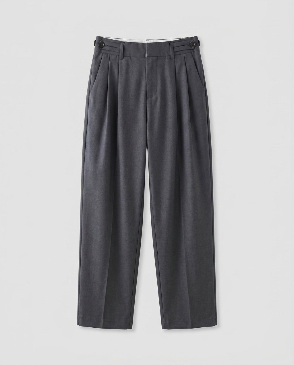 Women's Elegant High-Waisted Dress Pants with Pleats