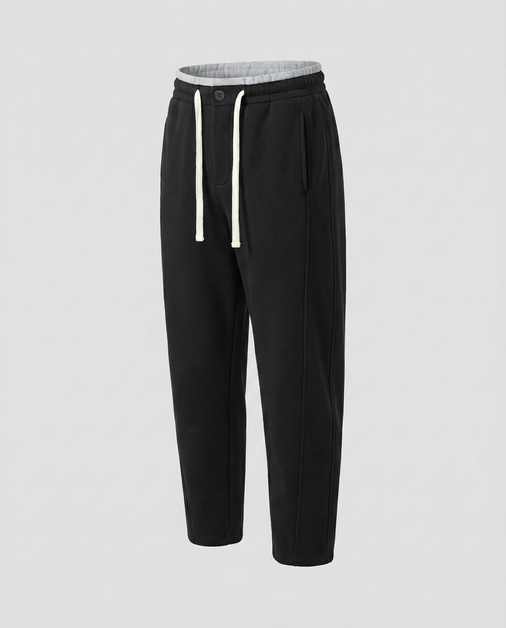 Women's Cuddle Pants with Brushed Inner Lining and Elastic Waistband