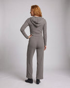 Women's Set Consisting of Long-Sleeve Top - Back View