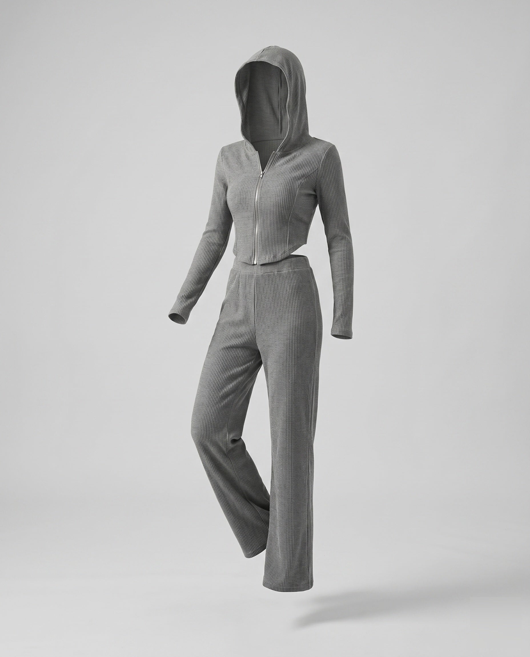 Women's Set Consisting of Long-Sleeve Top