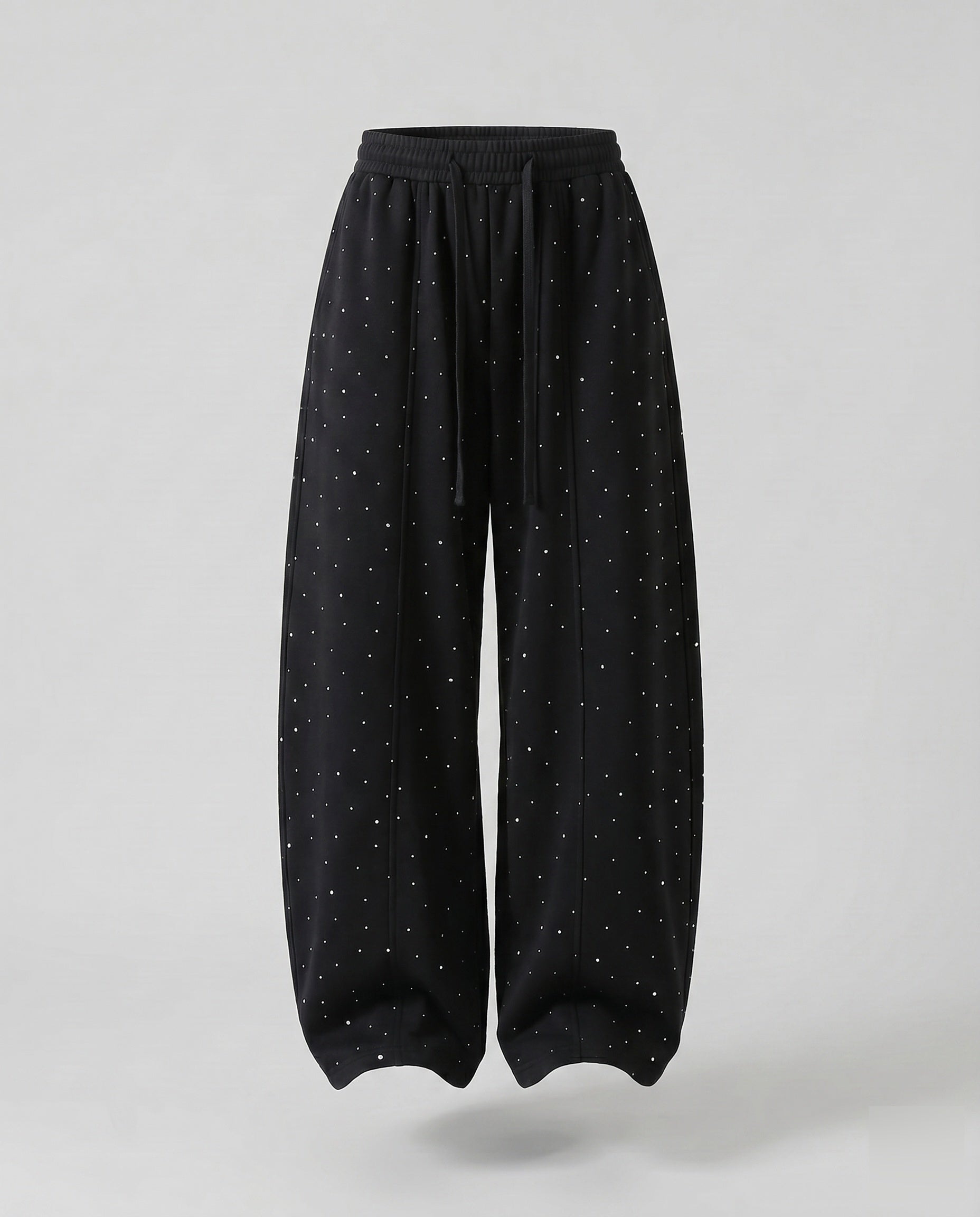 Women's Loose-Fitting Casual Palazzo Pants with Tie Belt