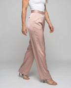 Women's Elegant and High-Quality Pleated Trousers - Lower Body View