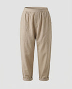 Women's Comfortable Linen Pants with Side Pockets
