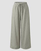 Women's Lightweight and Airy Culotte Pants