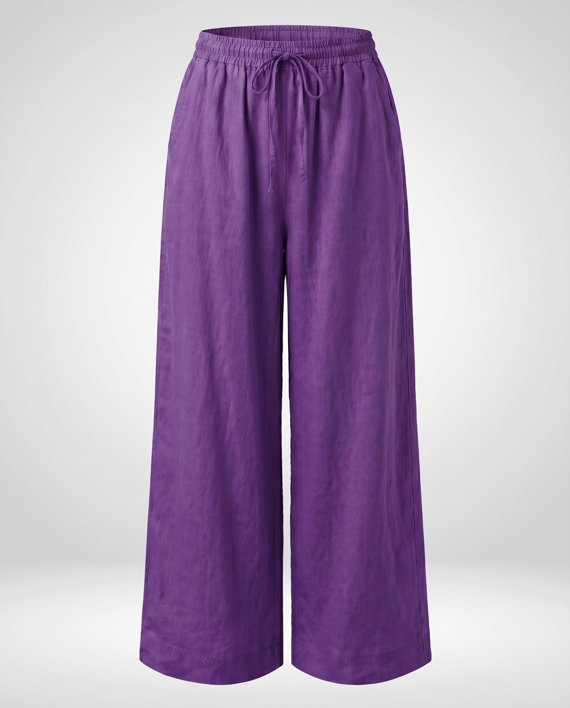 Women's Lightweight and Airy Culotte Pants