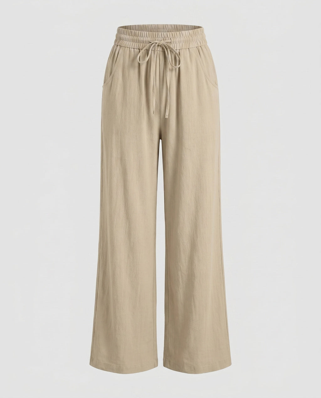 Women's Airy and Comfortable Summer Pants with Elastic Waistband