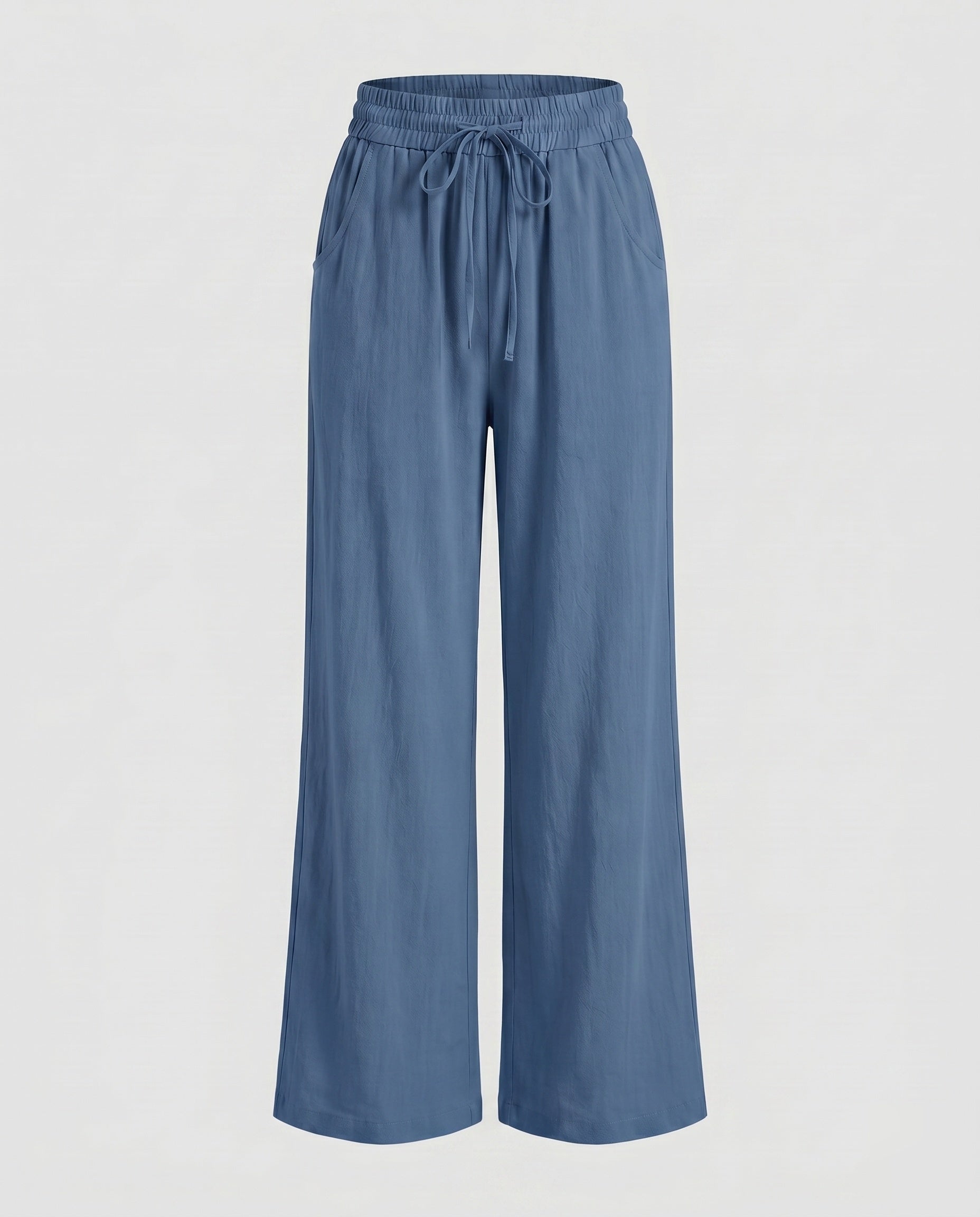 Women's Airy and Comfortable Summer Pants with Elastic Waistband