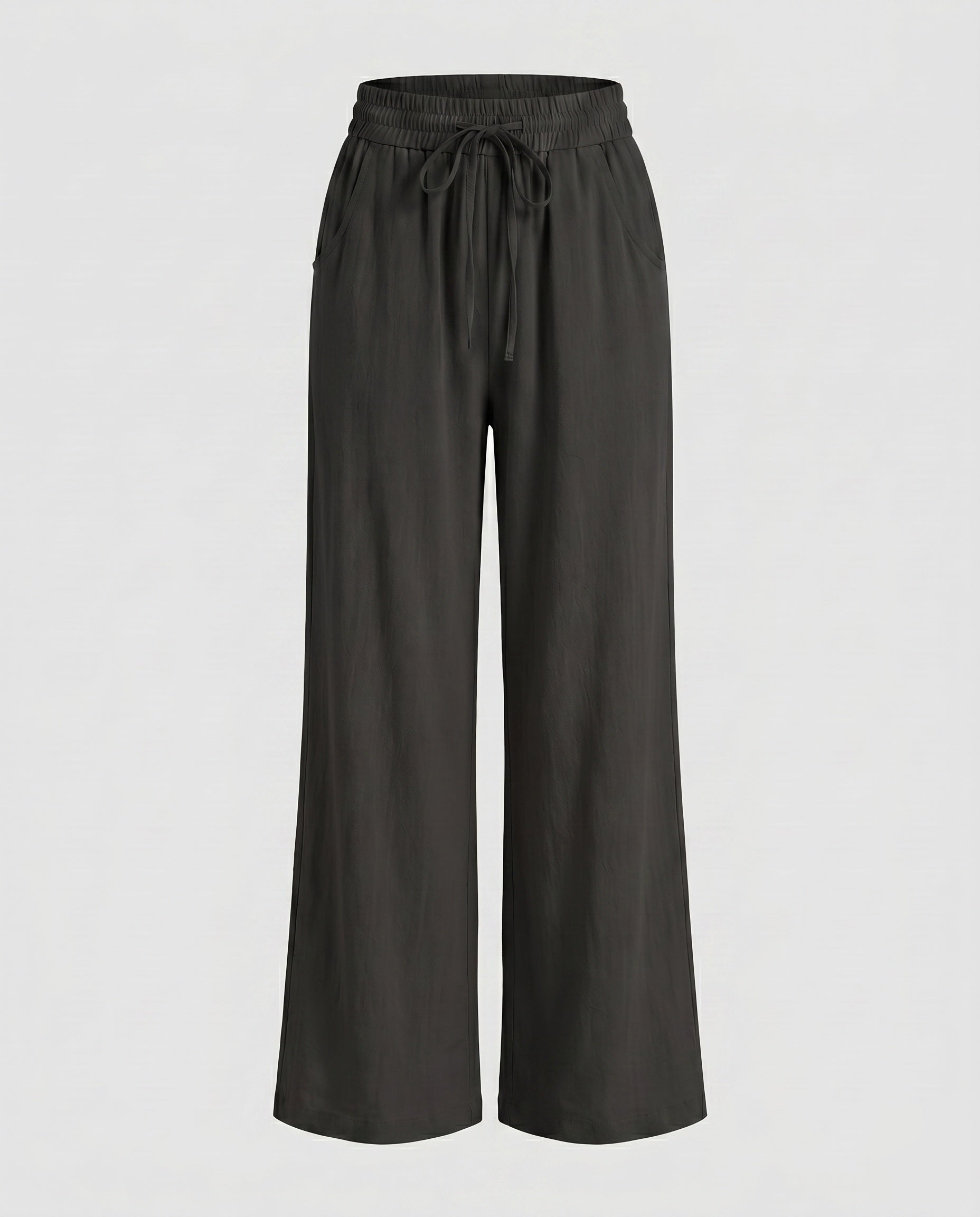 Women's Airy and Comfortable Summer Pants with Elastic Waistband