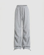 Women's Comfortable Sweatpants with Elastic Waistband and Side Pockets