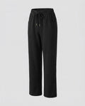 Women's Comfortable High-Waist Leisure Pants with Wide Leg