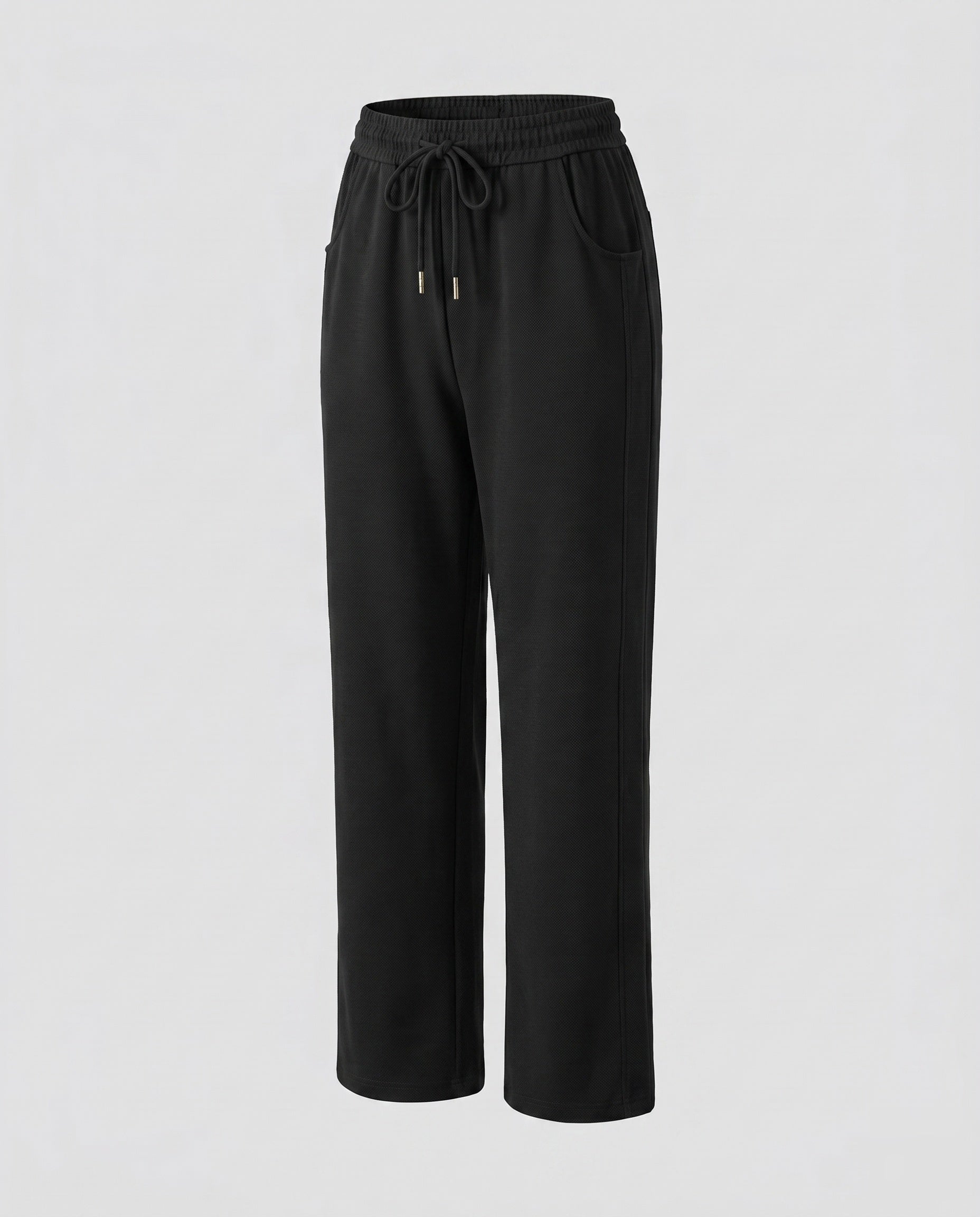 Women's Comfortable High-Waist Leisure Pants with Wide Leg