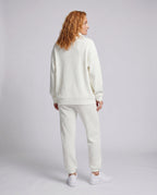 Women's Loungewear Set made of Softly Textured Material - Back View