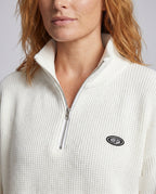 Women's Loungewear Set made of Softly Textured Material - Close-Up Detail