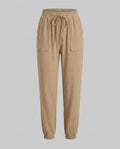 Women's Casual Leisure Pants with Practical Side Pockets
