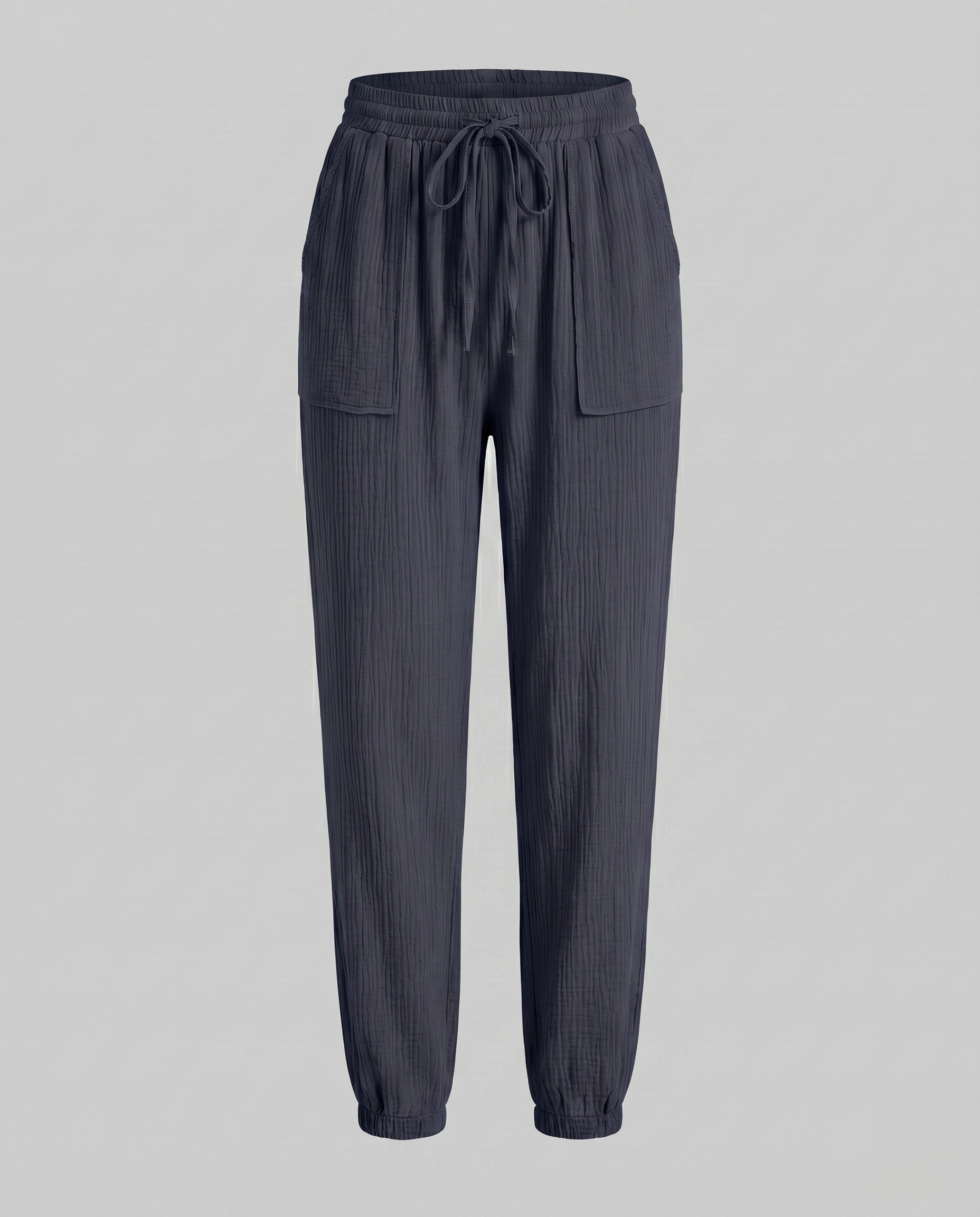 Women's Casual Leisure Pants with Practical Side Pockets