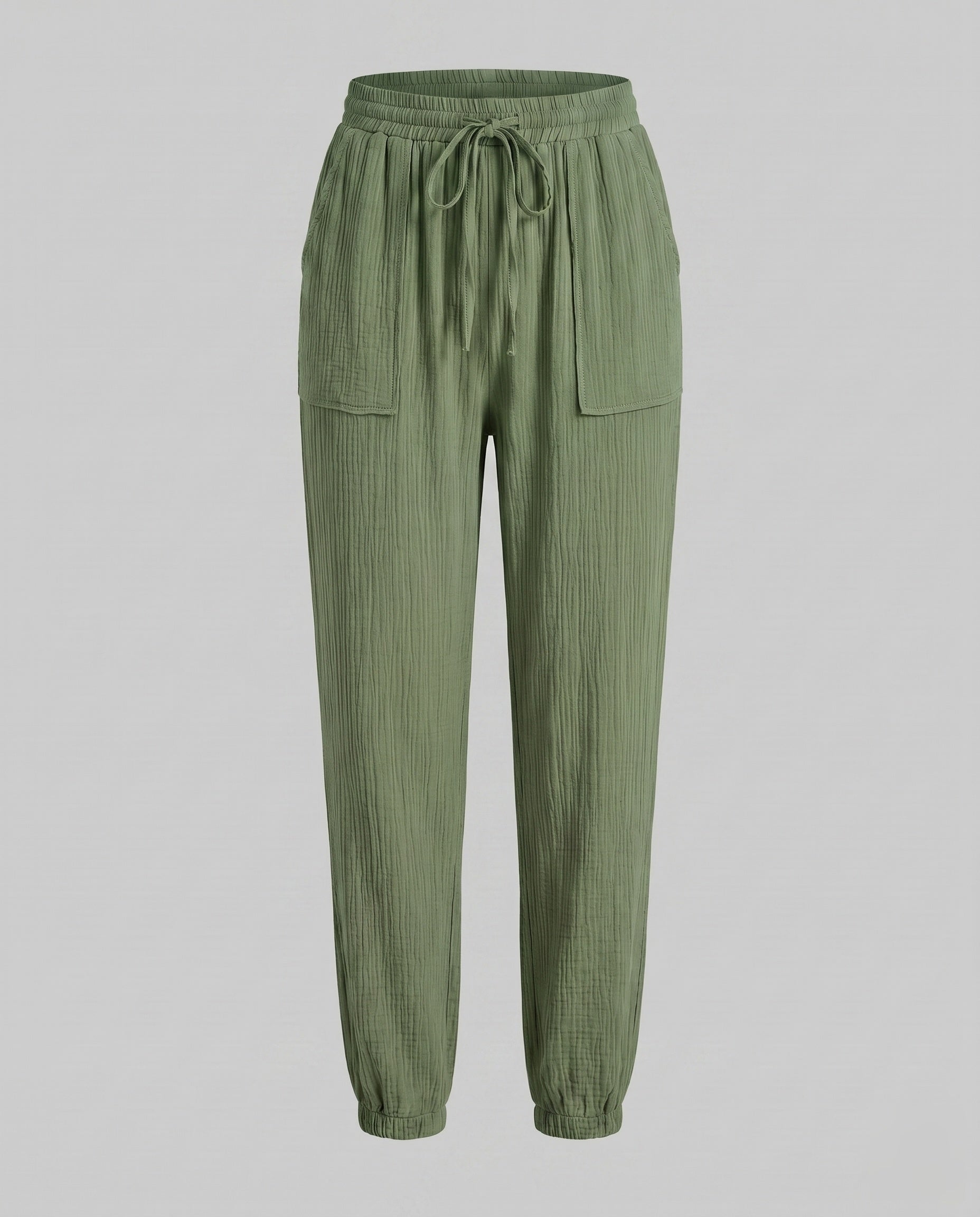 Women's Casual Leisure Pants with Practical Side Pockets