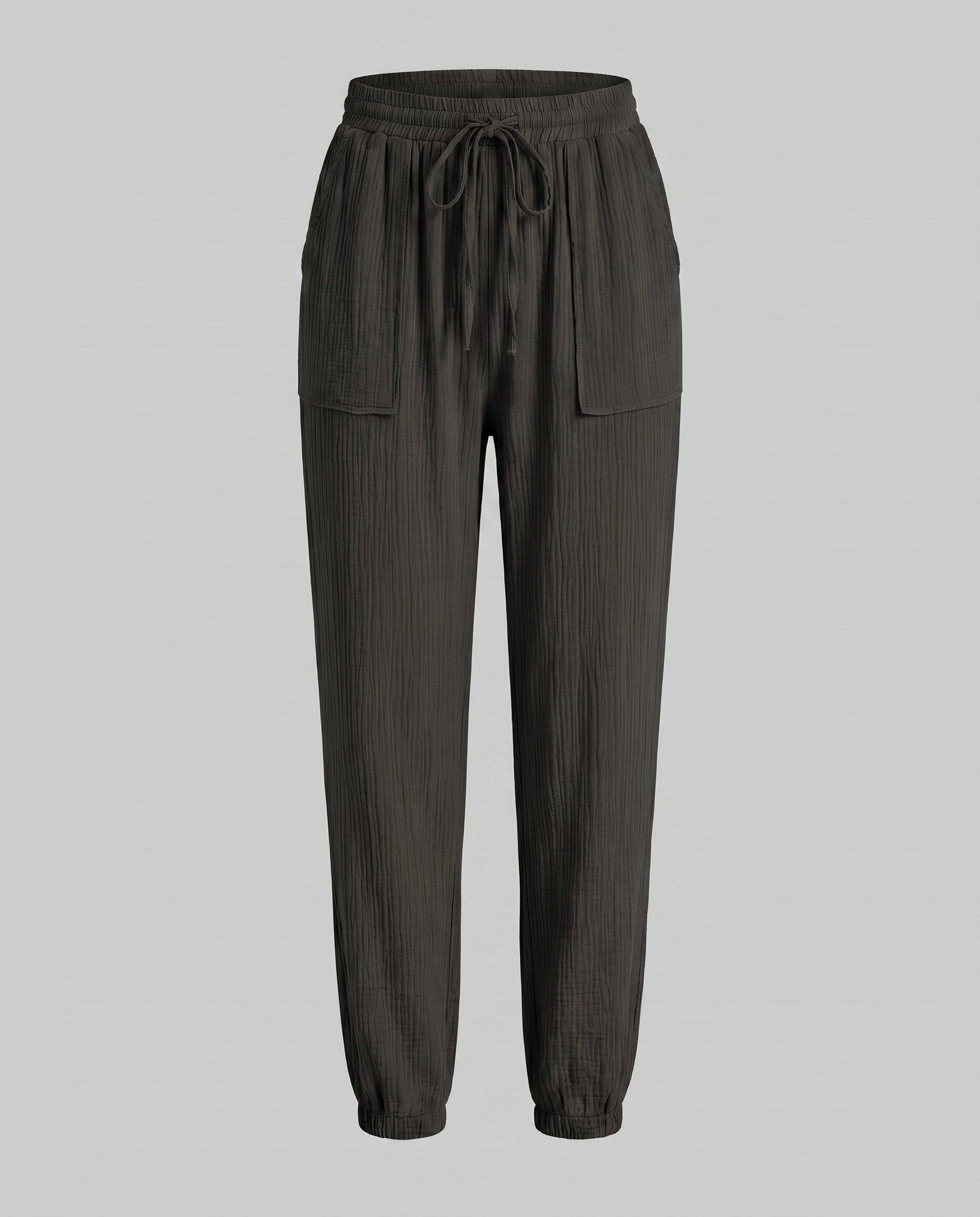 Women's Casual Leisure Pants with Practical Side Pockets