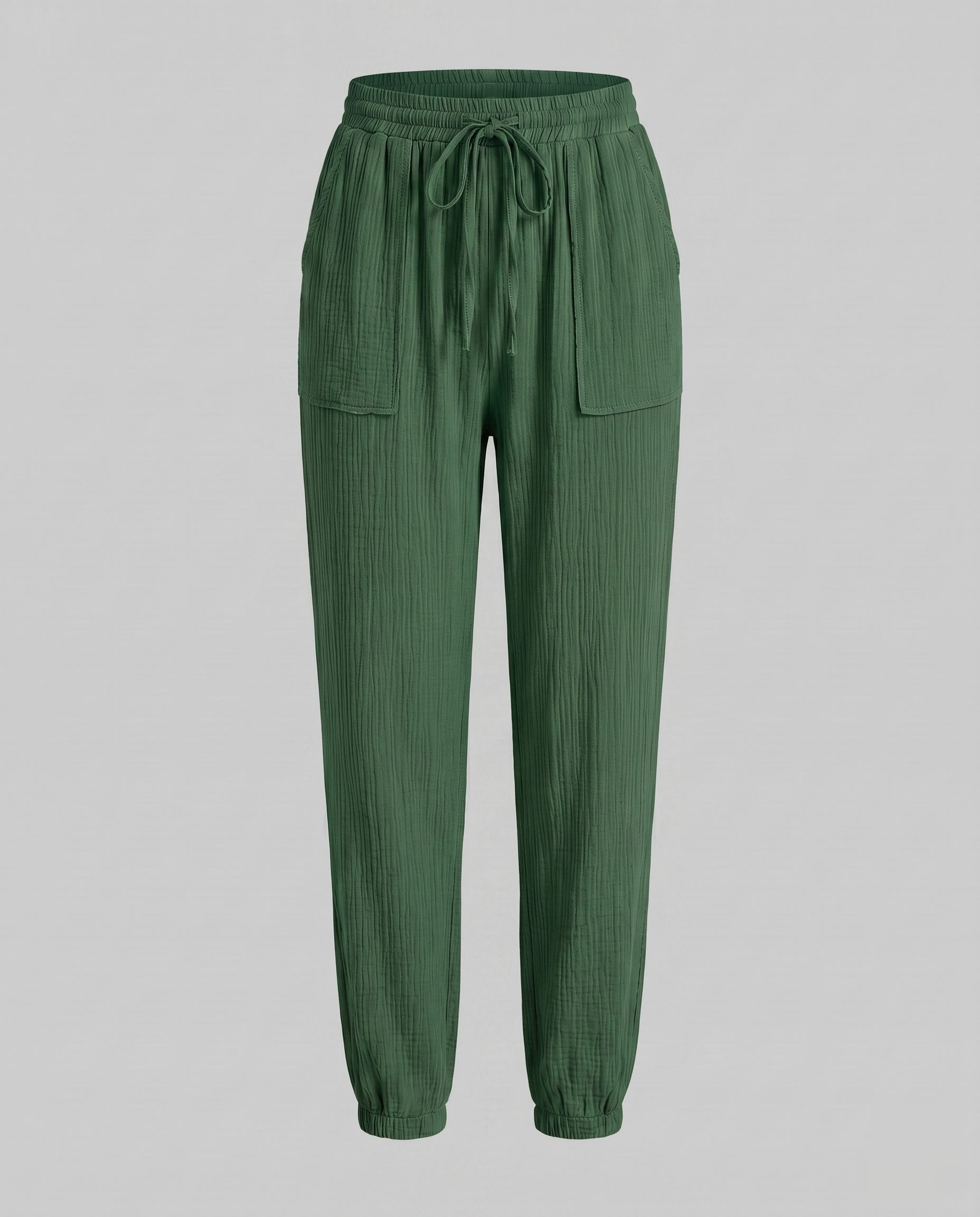 Women's Casual Leisure Pants with Practical Side Pockets