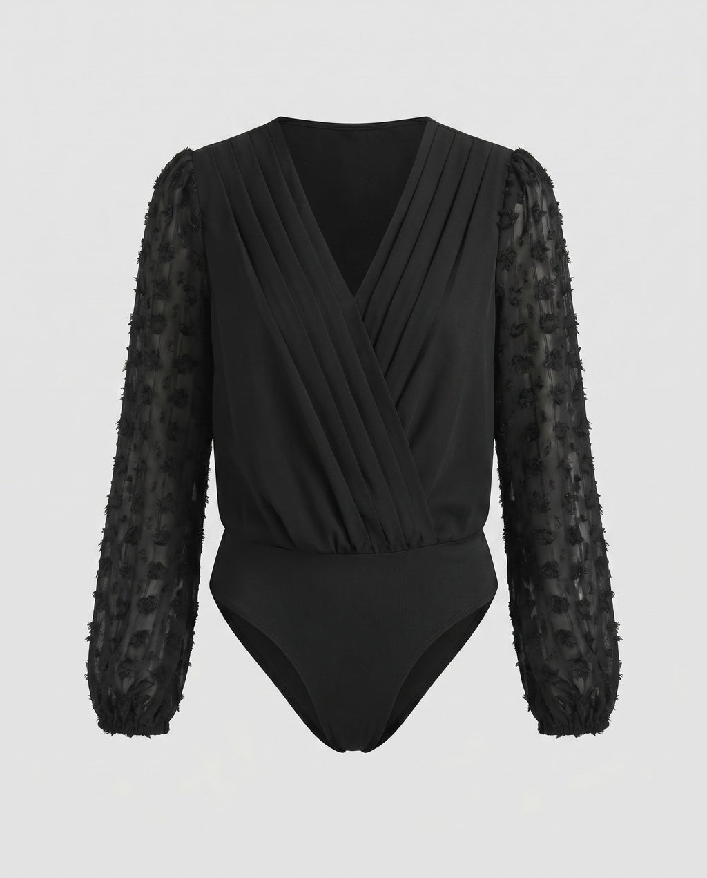 Women's Stylish Top with Playful Lace Sleeves