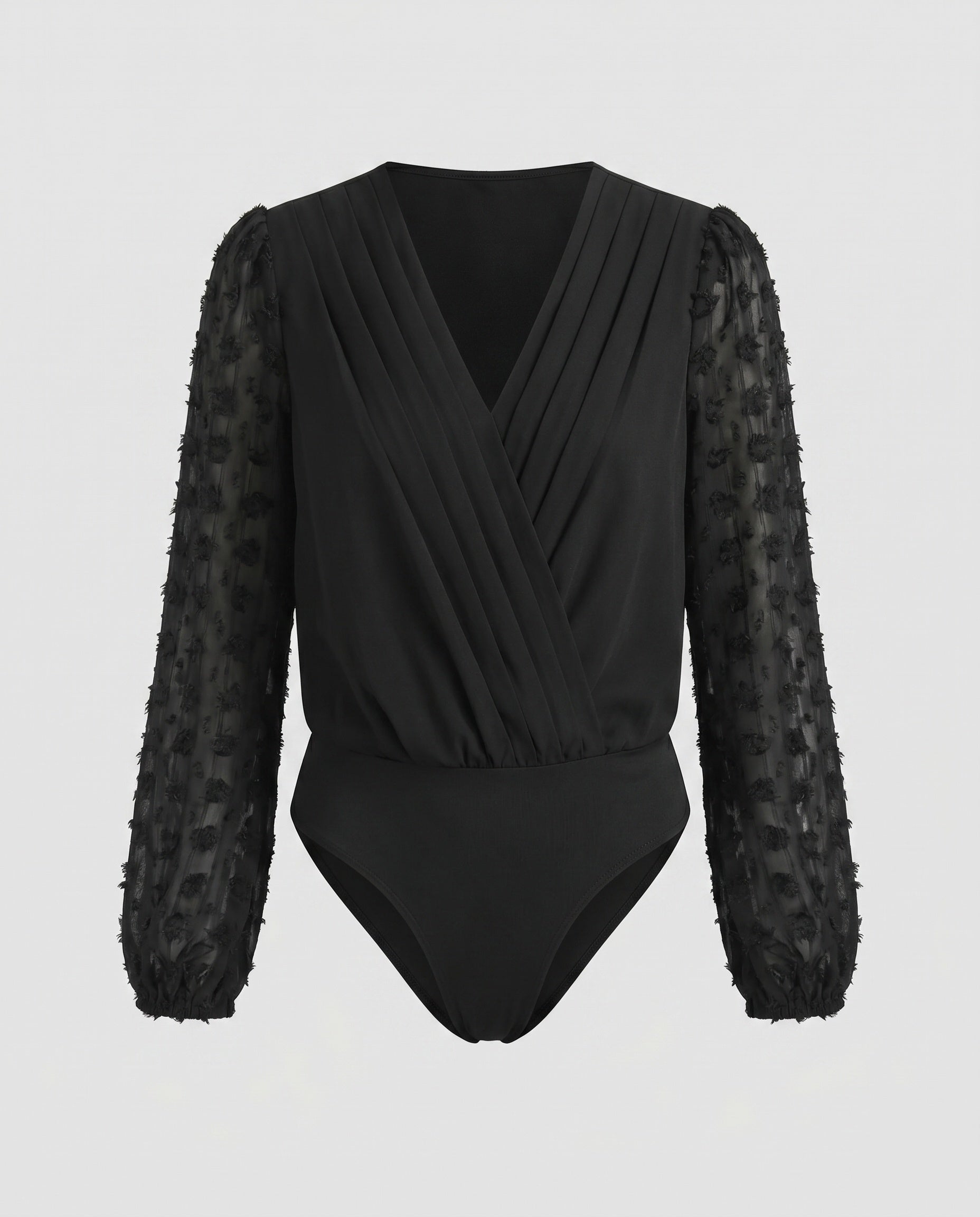 Women's Stylish Top with Playful Lace Sleeves