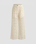 Women's Wide-Cut Palazzo Pants made of Lace