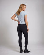 Women's Blouse with Playful Bow Design and Elegant Lace Embellishment - Back View