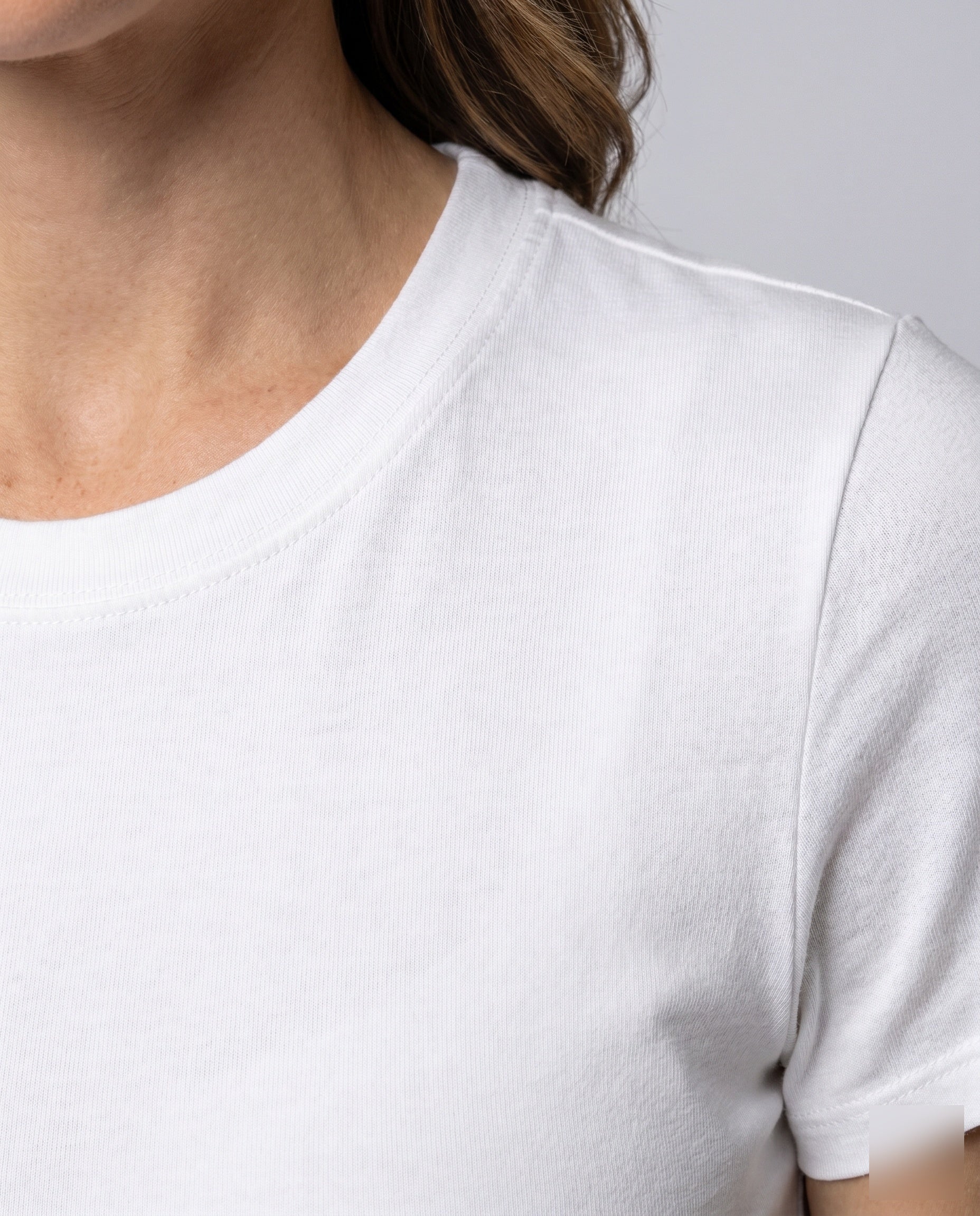 Women's Top with Playful Ruffle and Elegant Lace Trim - Close-Up Detail