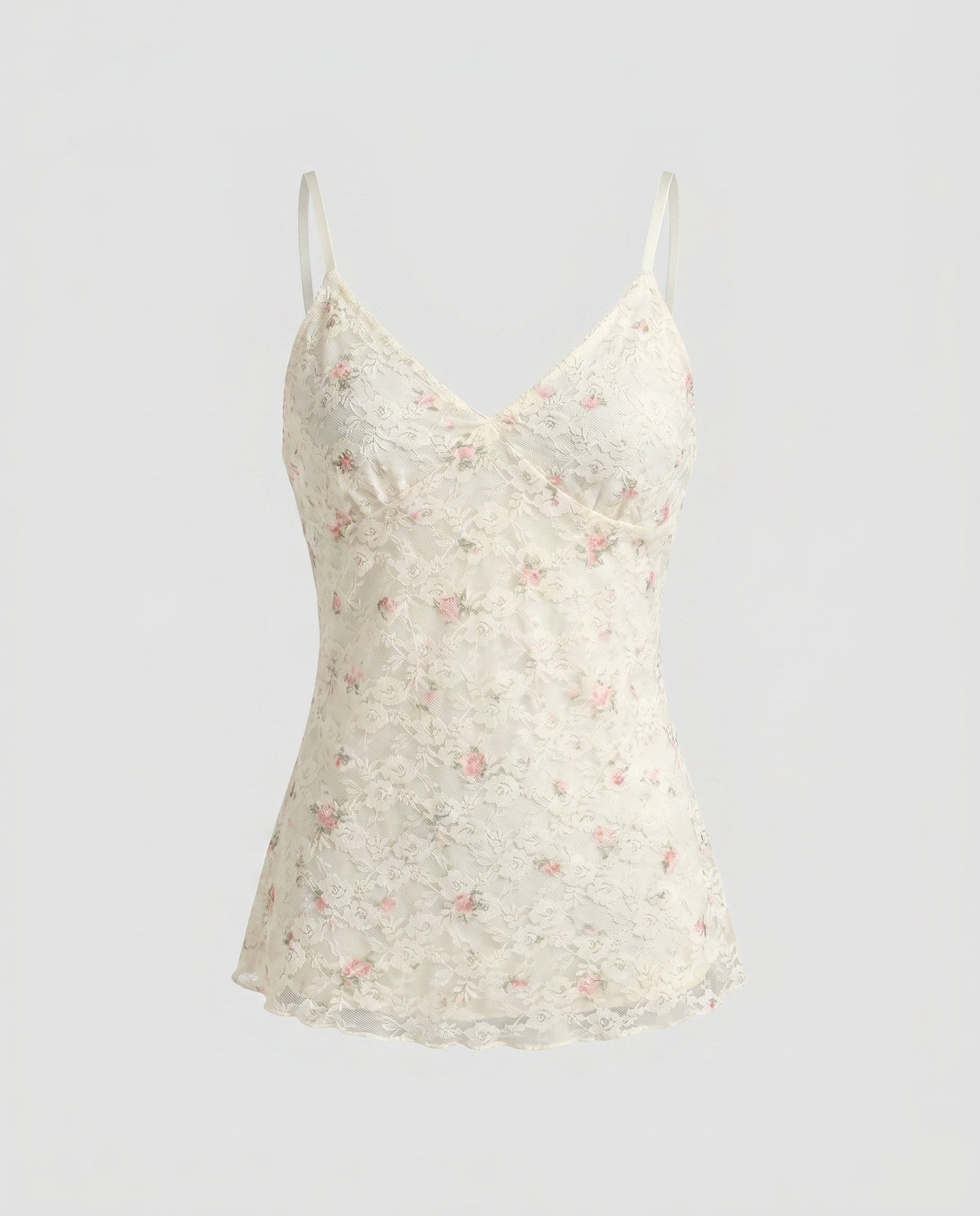Women's Lace Dress with Delicate Floral Details