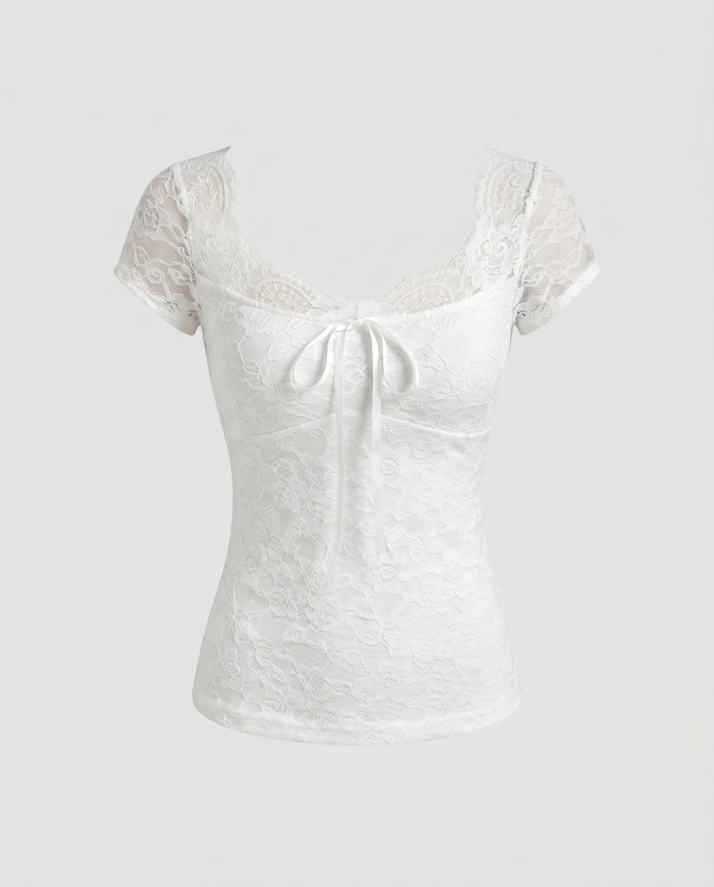 Women's Lace Top with Elegant Lacing