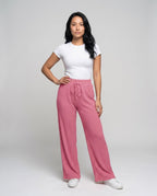 Women's High Quality and Comfortable Palazzo Pants - Front View