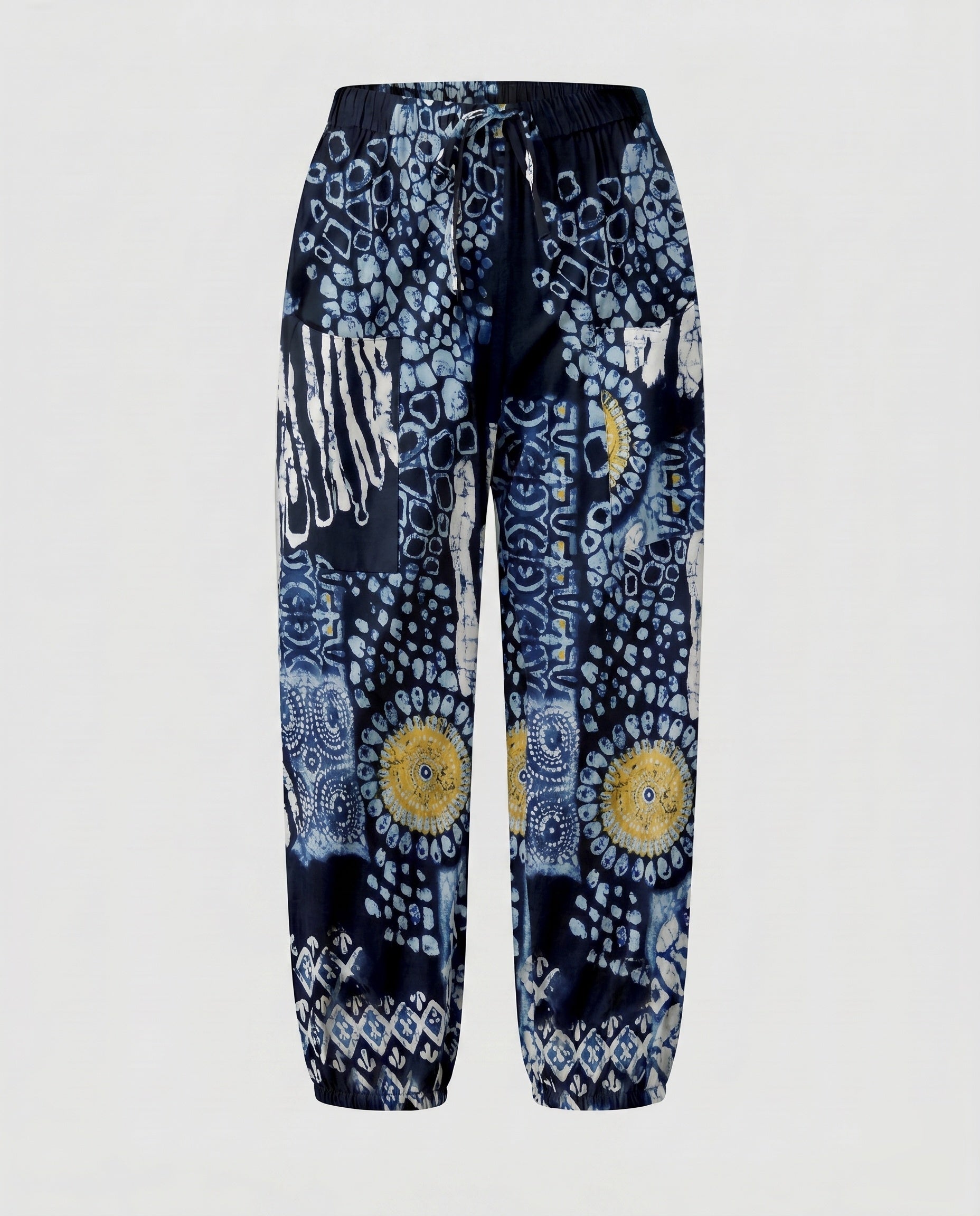 Women's Casual and Comfortable Hippie Pants with Floral Print