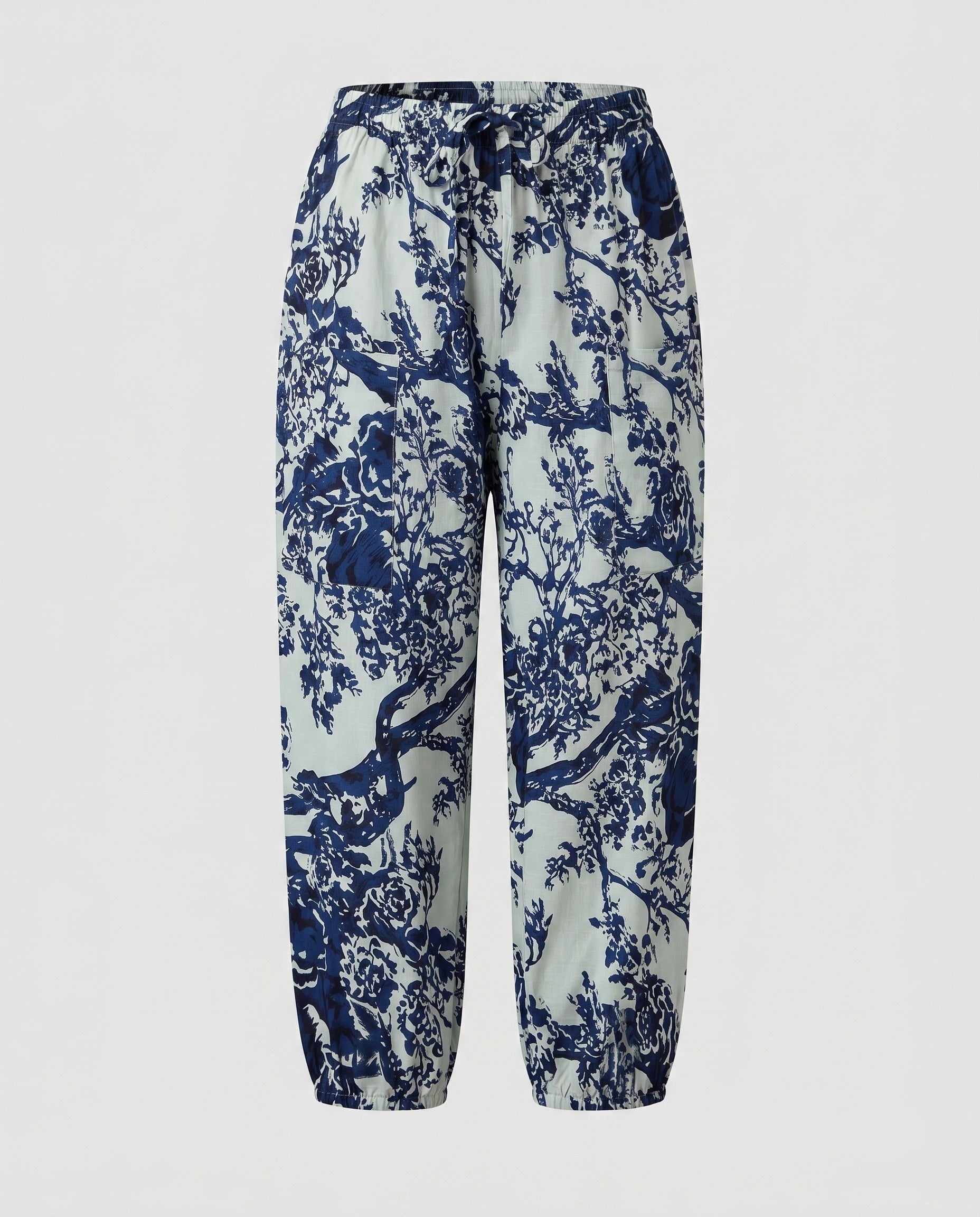 Women's Casual and Comfortable Hippie Pants with Floral Print