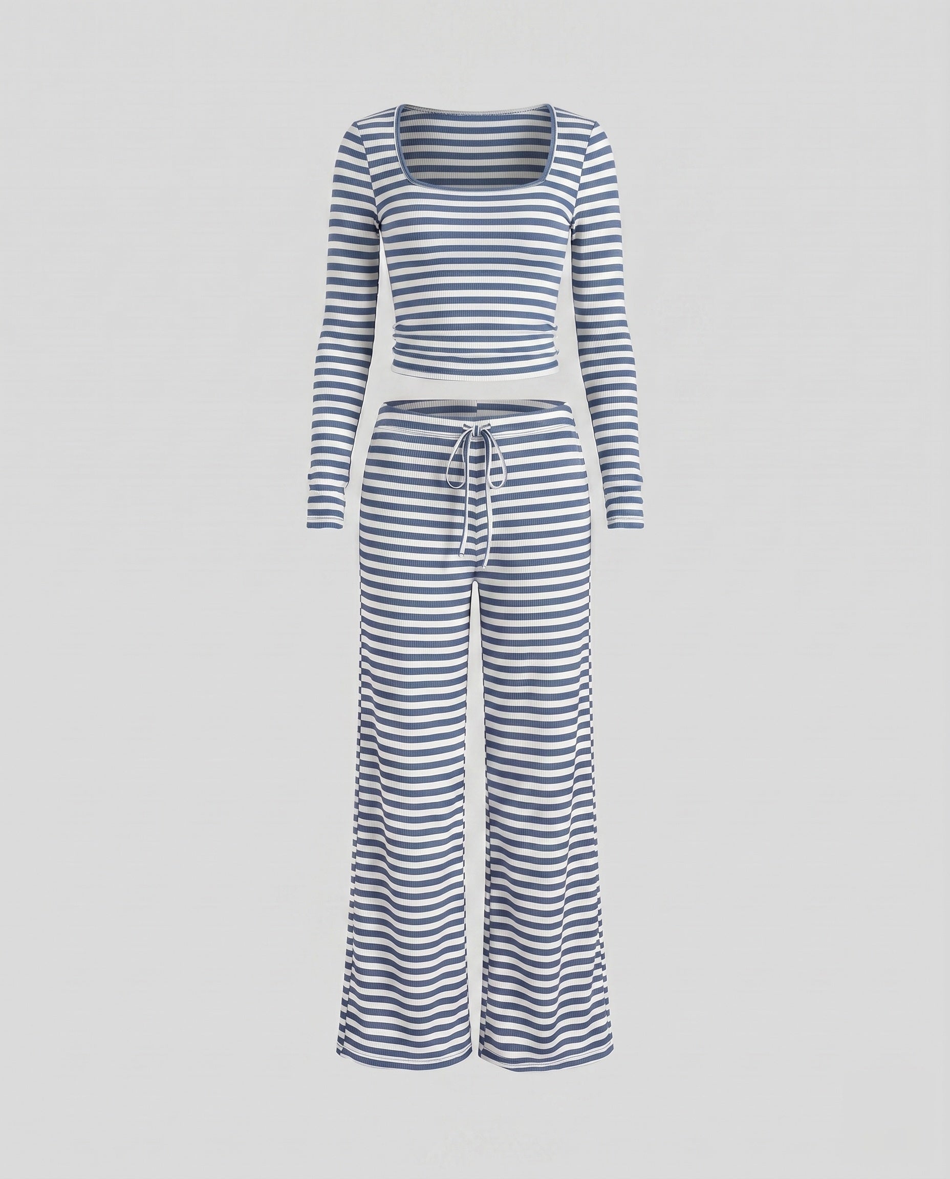 Women's Casual and Comfortable Knitted Suit with a Loose Fit