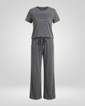 Women's Casual Lounge Set with Comfortable Elastic Waistband
