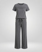 Women's Casual Lounge Set with Comfortable Elastic Waistband