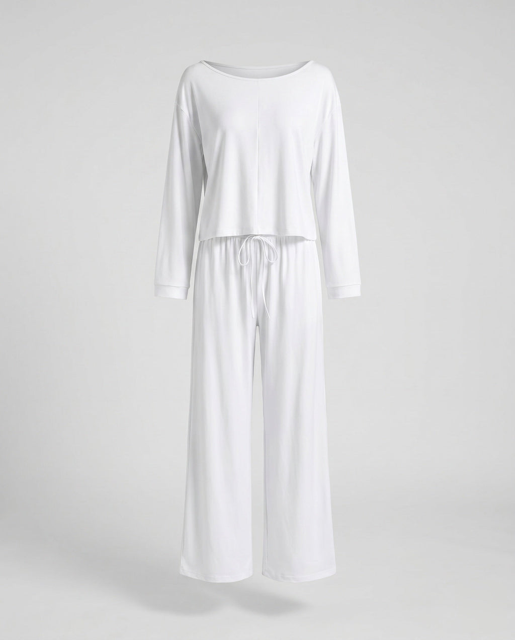 Women's Casual Lounge Set with Loose Fit and Drawstring