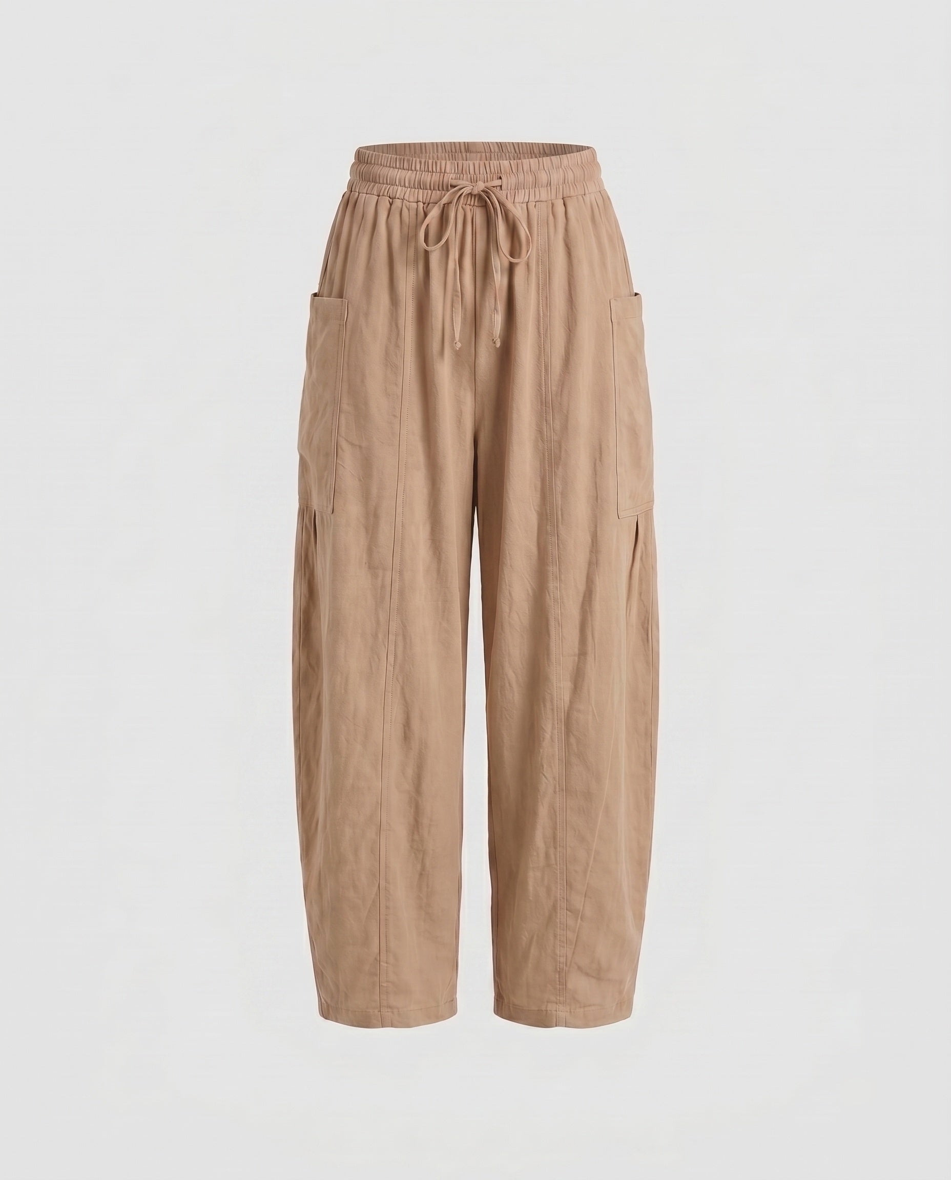 Women's Airy and Comfortable Harem Pants with Practical Pockets