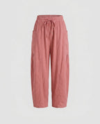 Women's Airy and Comfortable Harem Pants with Practical Pockets