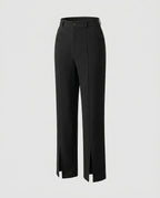 Women's Elegant Culotte Pants with Side Slits