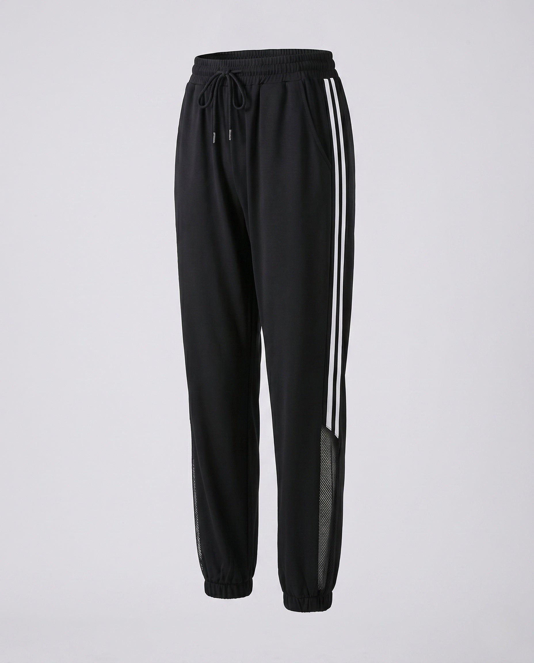 Women's Sporty Leisure Pants with Mesh Panels