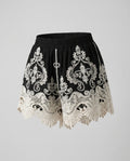 Women's Short Pants with Lace Detail