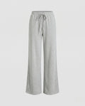 Women's Soft-Flowing Relax Jersey Pants with High Comfort Waistband