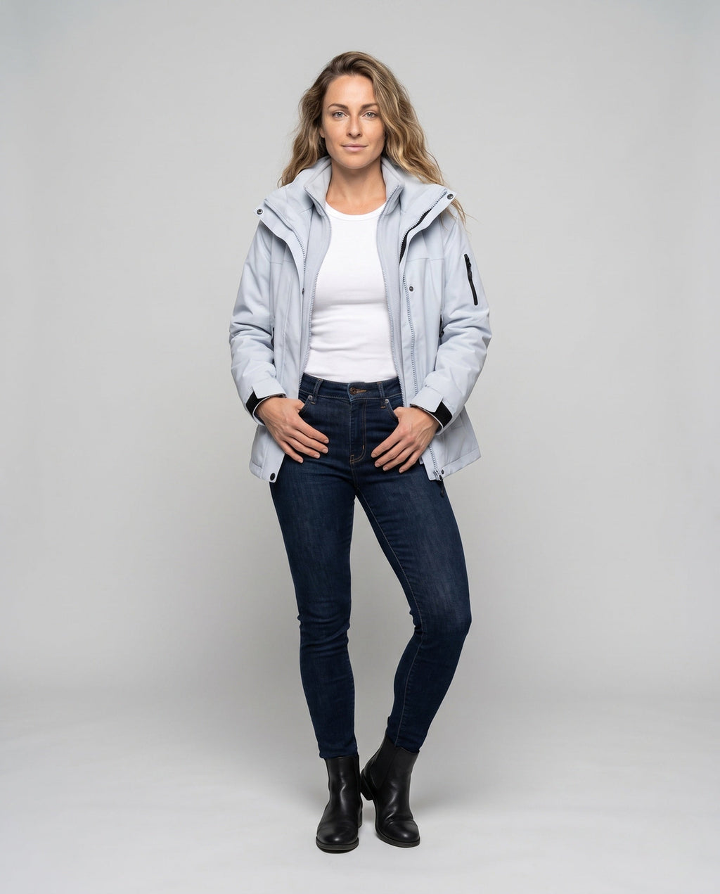 Women's Technical Leisure Jacket - Front View