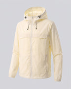 Women's Technical Windbreaker Jacket with Adjustable Hood