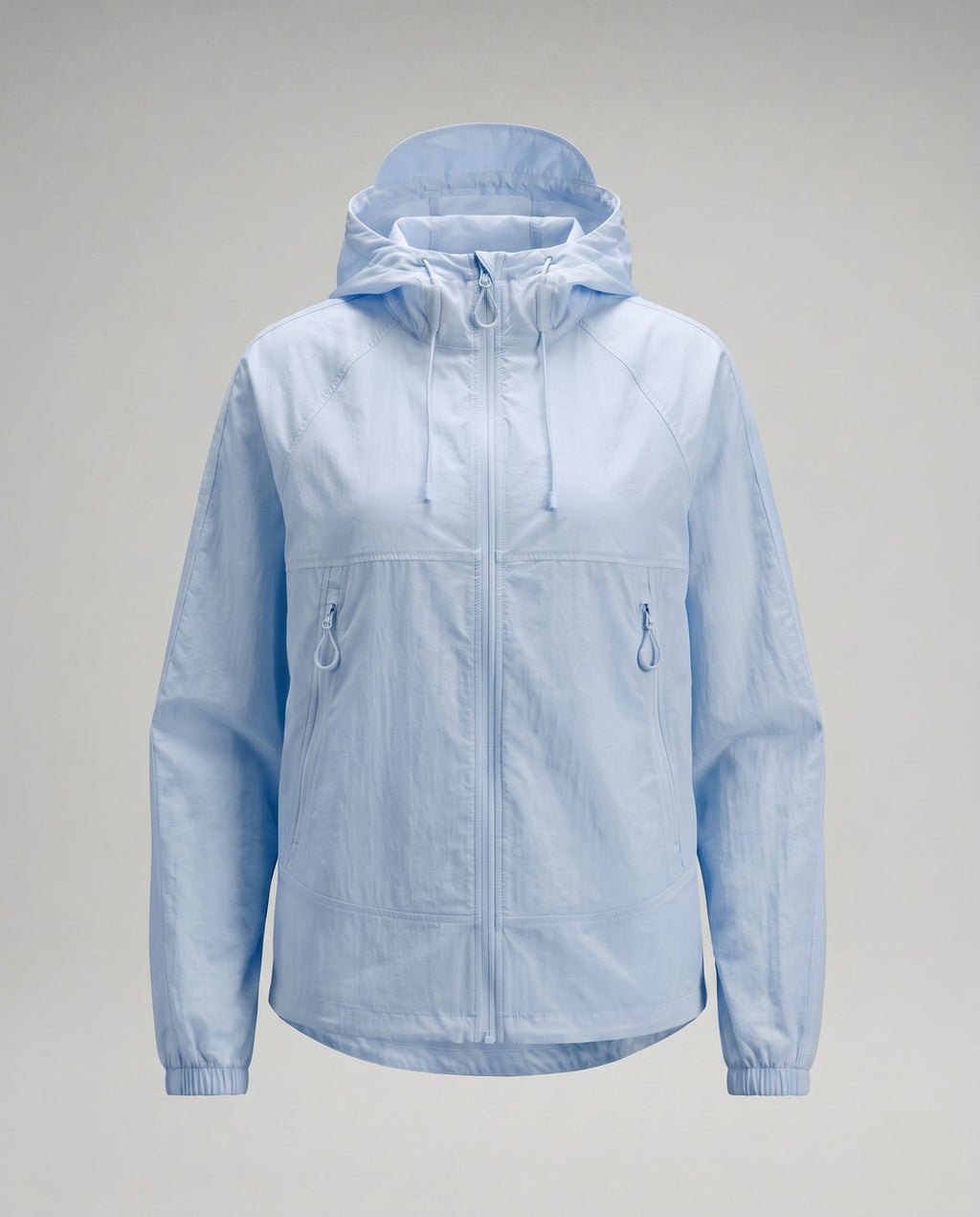 Women's Technical Windbreaker with Adjustable Hood