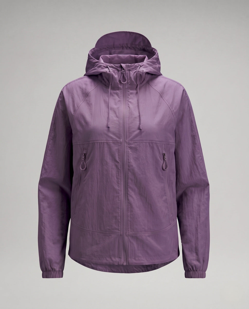 Women's Technical Windbreaker with Adjustable Hood