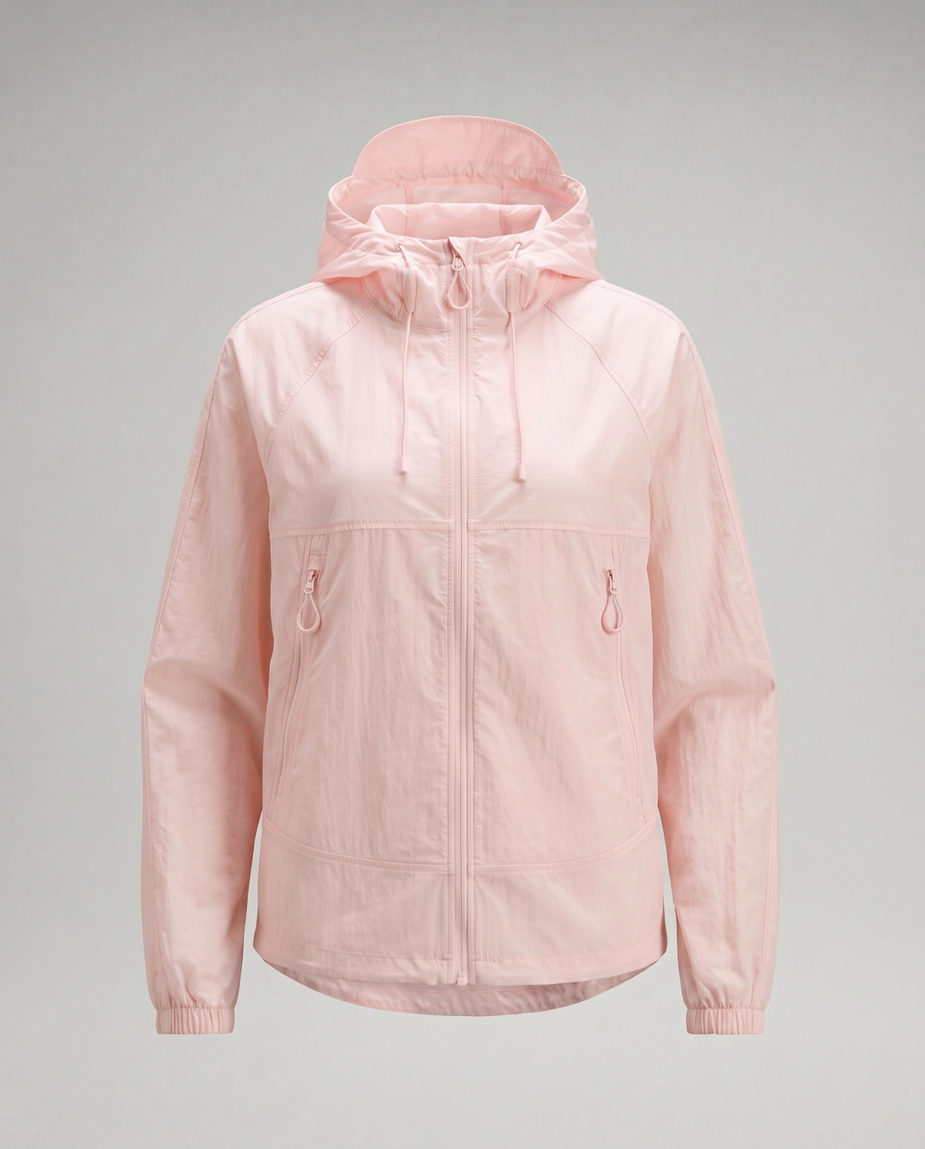 Women's Technical Windbreaker with Adjustable Hood