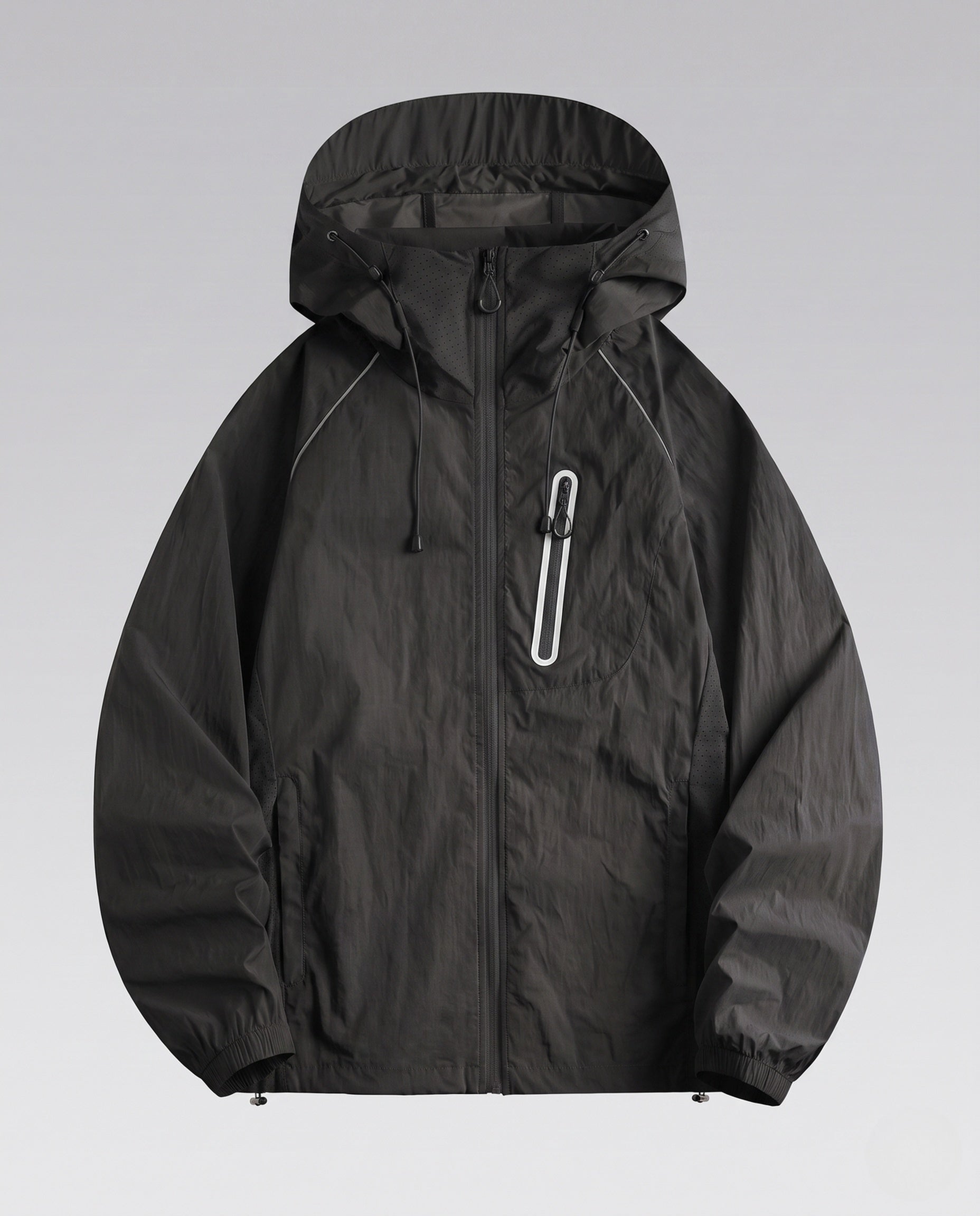 Women's Ultra-Light Functional Jacket with Adjustable Hood Collar