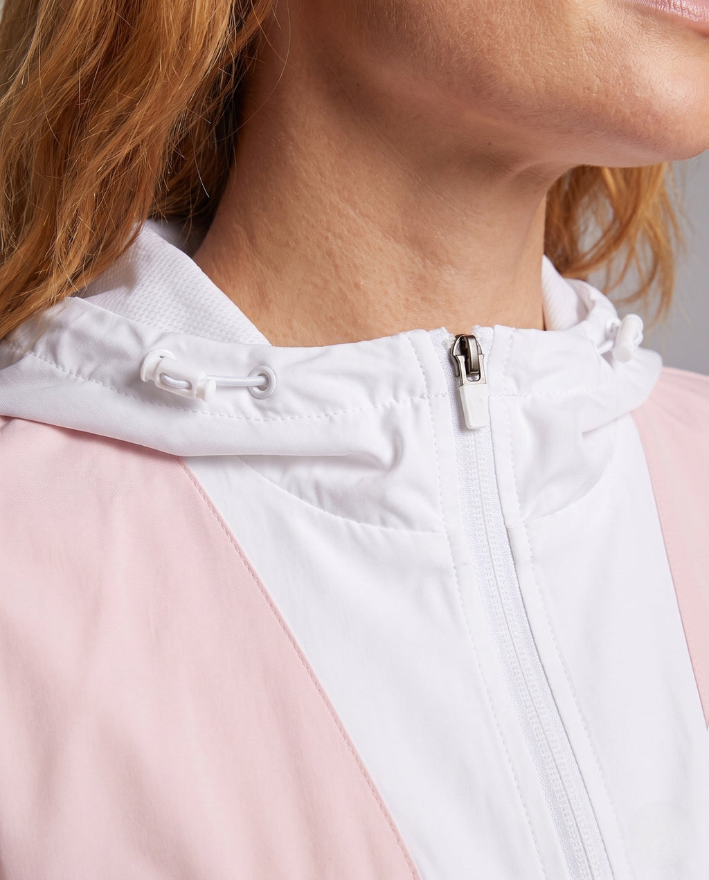 Women's Ultra-Light UV Protection Jacket with Hood - Close-Up Detail