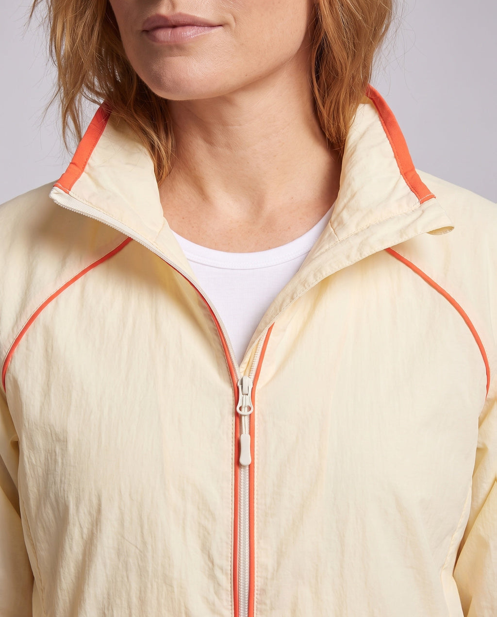 Women's UV Protection Jacket with Removable Hood - Close-Up Detail
